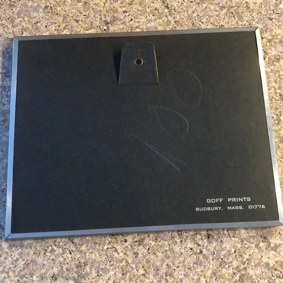 Goff Prints Framed and Matted Boat, Lobster Waterfront Scene - Picture 8 of 11